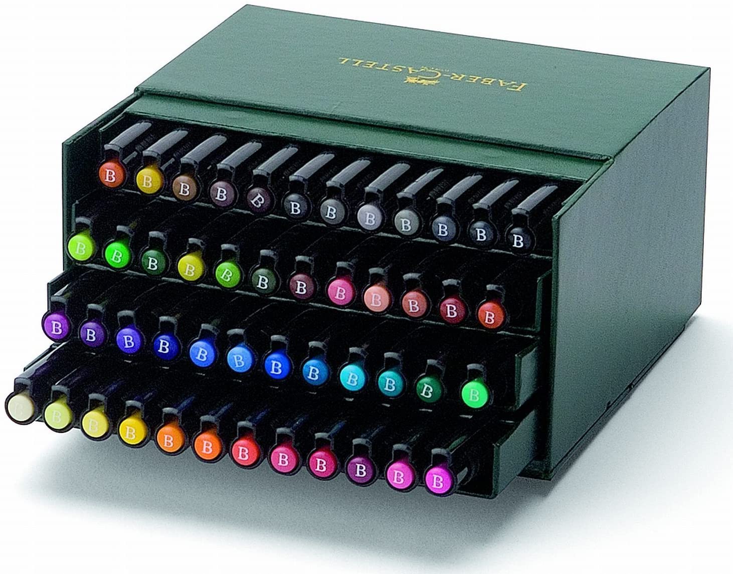 FABER-CASTELL PITT ARTIST Pen Broad - (Pack of 48) - Al Masam Stationery LLC