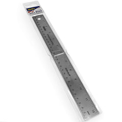 Metal Ruler 30cm with Cork on Behind helix - Al Masam Stationery LLC