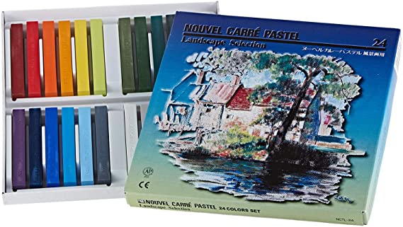 Nouvel Carre Pastel Set Of 24 - Al Masam Stationery LLC
