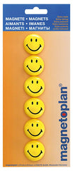 Magnetoplan Magnetic Smileys (On Blister) (Size 30 Mm) - Al Masam Stationery LLC