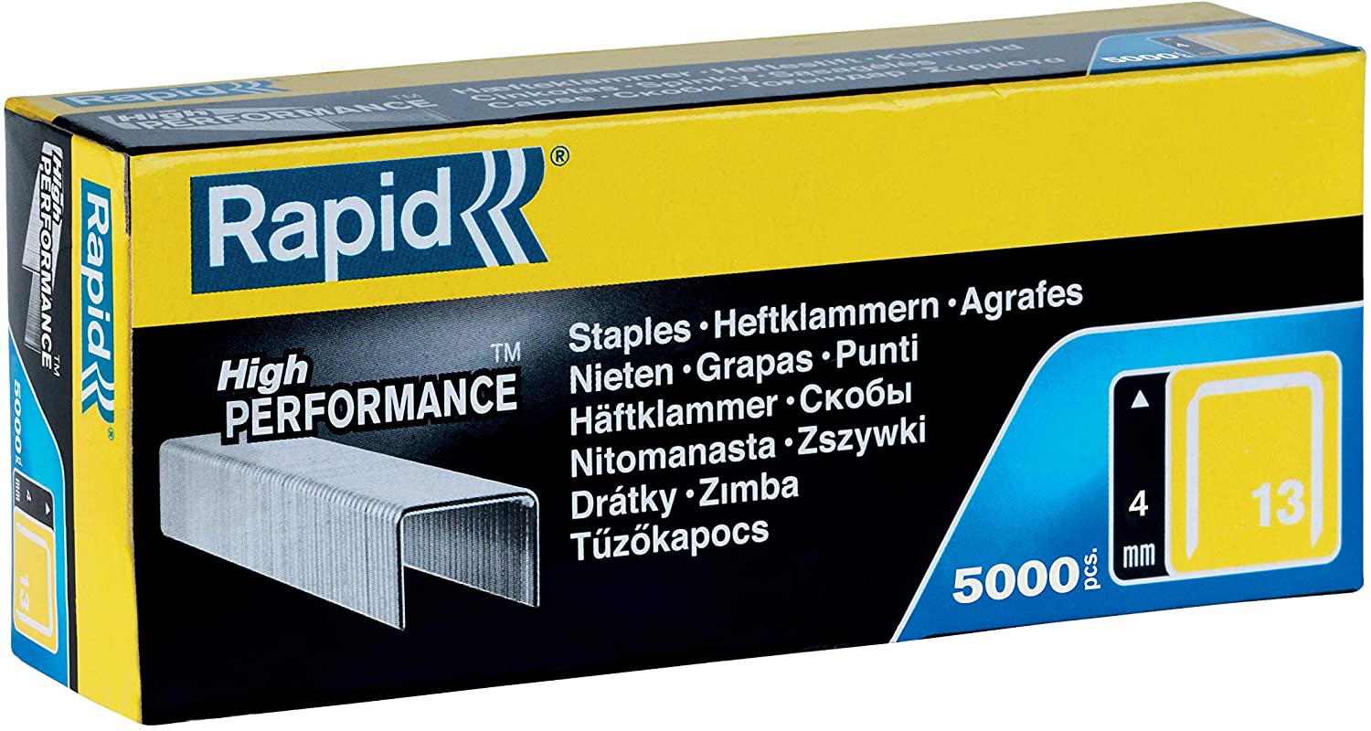 Rapid 13/4 Staples R13 and R23 and R19 4mm shank length - Al Masam Stationery LLC
