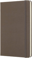 Moleskine Ruled Classic Notebook Hard Cover A5 Earth Brown - Al Masam Stationery LLC