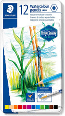 Staedtler Coloured pencil aquarell Metal - (ST-14610C-M12) - Al Masam Stationery LLC