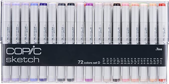 As an industry expert, I confidently present the Copic Marker 72pc Set 3. This set offers 72 high-quality markers for professional artists. With a broad spectrum of vibrant colors, this set allows for precise and seamless blending, making it an essential tool for any artist seeking to elevate their work. Main image