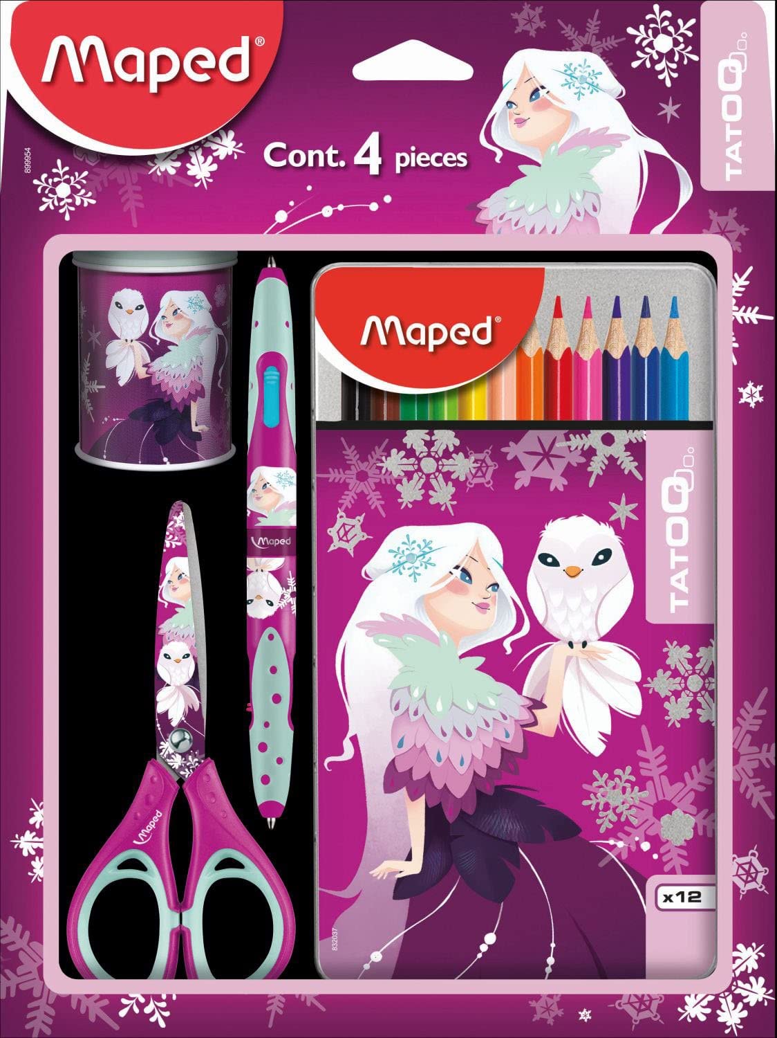 Maped Tatoo kit princess 4 pcs - Al Masam Stationery LLC