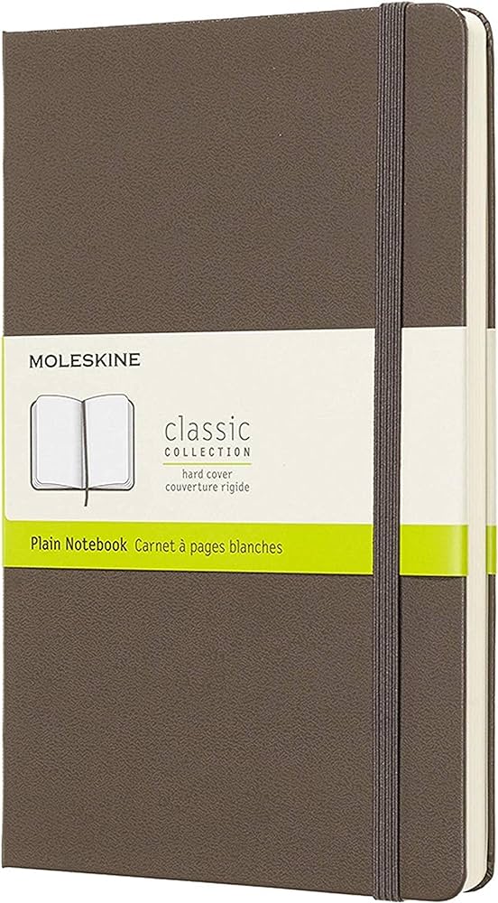 Moleskine Large Plain Notebook Display 12 Pcs - Al Masam Stationery LLC Main image