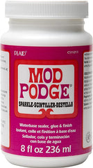 Mod Podge Sparkle - 8 Oz 236Ml - MSP CS11211 - Al Masam Stationery LLC