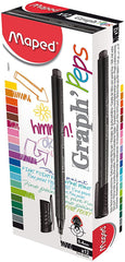 Maped Graph'Peps Fineliner Black Dark