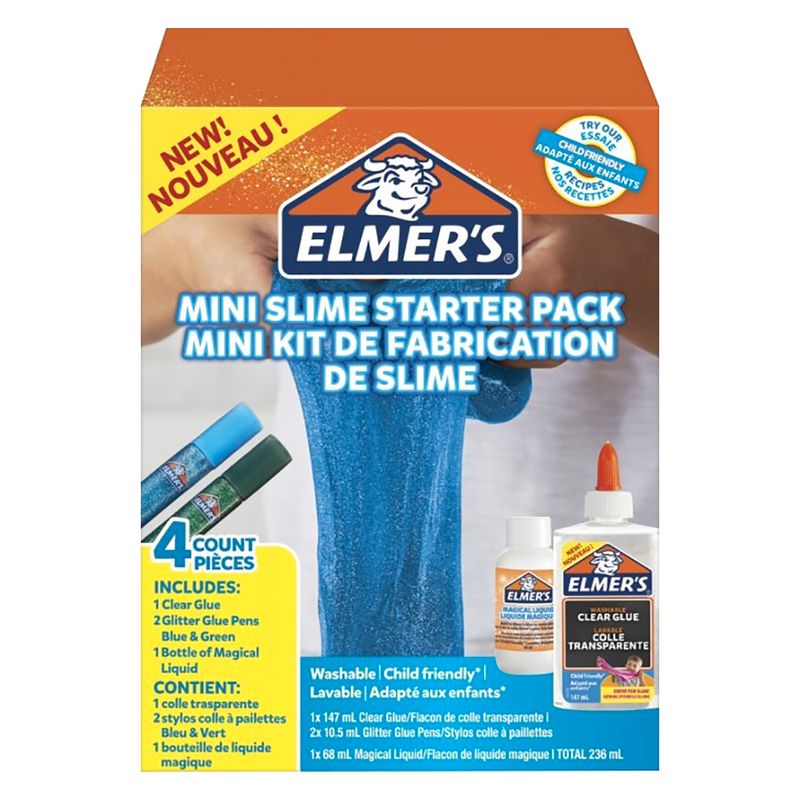 Elmer's Mini Slime Adhesive Kit Green And Blue - Al Masam Stationery LLC