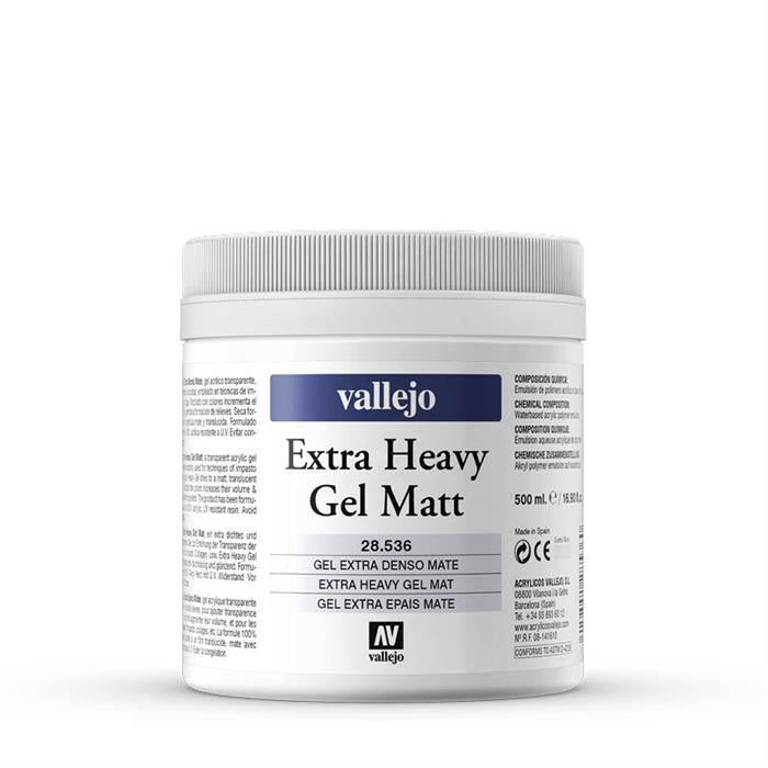 VALLEJO EXTRA HEAVY GEL MATT 536-500ML. - Al Masam Stationery LLC