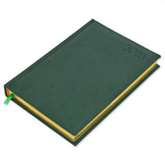 FIS Golden A5 Diary 2024 (English) Green
