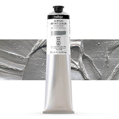 VALLEJO ACRYLIC ARTIST 701: 200 ML. SILVER - Al Masam Stationery LLC