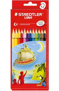 Staedtler Luna Colouring Pencils - (12 pCS) - Al Masam Stationery LLC