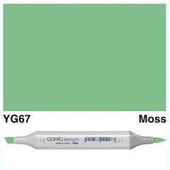 Copic Sketch Marker Yg 67 Moss - Al Masam Stationery LLC