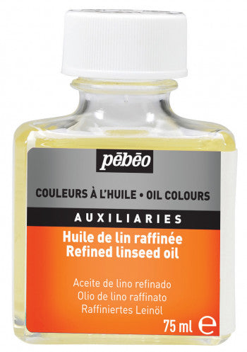 PEBEO REFINED LINSEED OIL 5X75ML - Al Masam Stationery LLC Main image