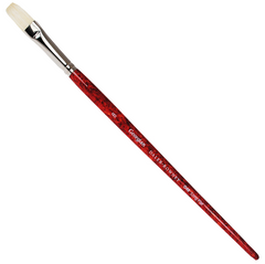 Daler Rowney Georgian Oil Brushes Series G48 Long Flat No. 8 - Al Masam Stationery LLC