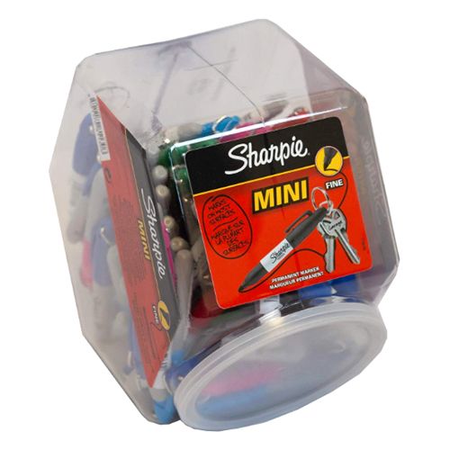 Sharpie Fine Tip Mini Permanent Marker Assorted 72 Pieces - Al Masam Stationery LLC Main image