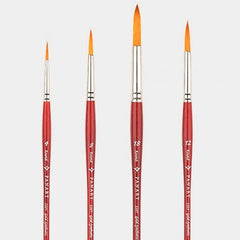 PANART ECHO SYNTHETIC LH BRUSH SET R-000,2,4,6,8 - Al Masam Stationery LLC