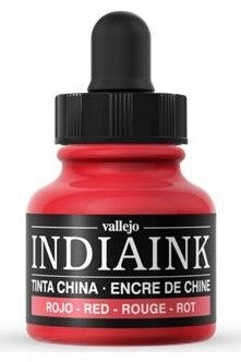 VALLEJO INDIA INK 314 -30ML. RED - Al Masam Stationery LLC Main image