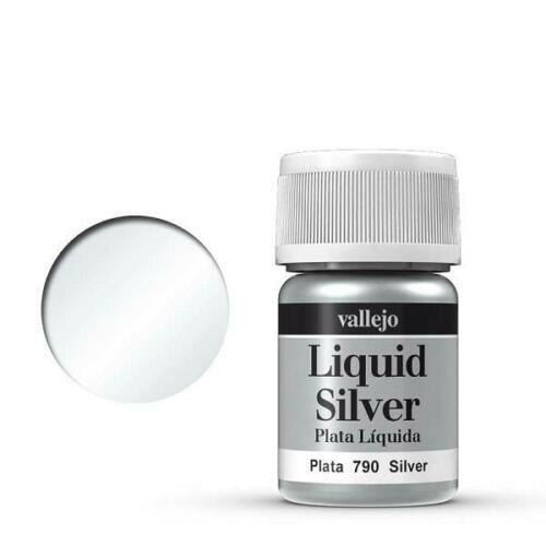 VALLEJO LIQUID GOLD 790-35ML. SILVER - Al Masam Stationery LLC