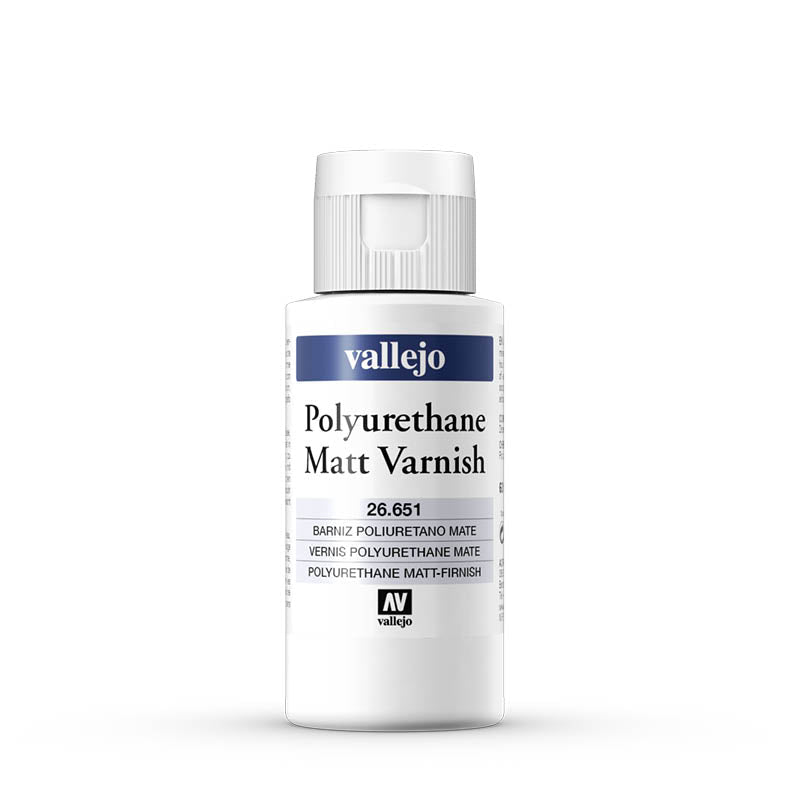VALLEJO POLYURETHANE MATT VARNISH 651-60ML - Al Masam Stationery LLC