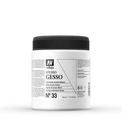 VALLEJO STUDIO GESSO 033-1 LT. - Al Masam Stationery LLC