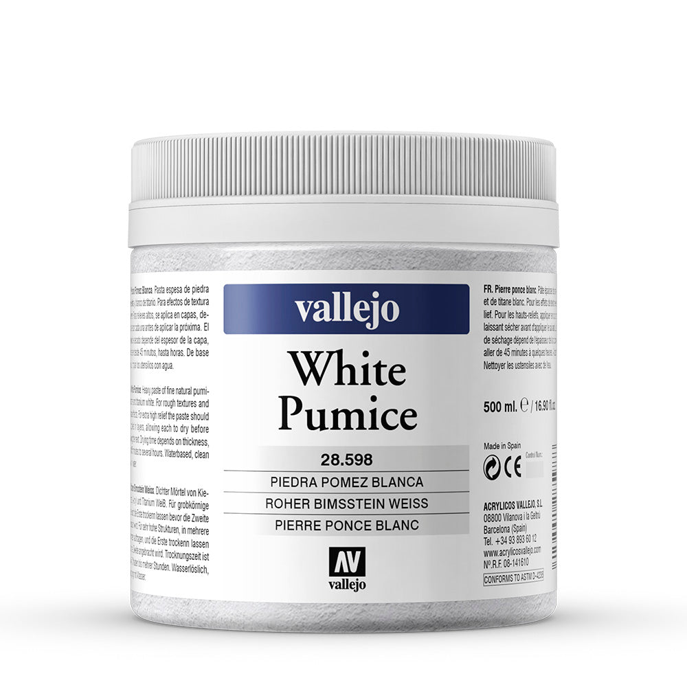VALLEJO WHITE PUMICE 598-500ML. - Al Masam Stationery LLC