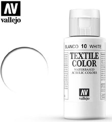 Vallejo Textile Color 10: 60 Ml. White