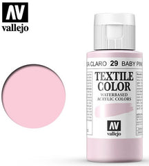 VALLEJO TEXTILE COLOR 29: 60 ML. BABY PINK - Al Masam Stationery LLC