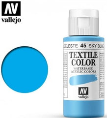 Vallejo Textile Color 45: 60 Ml. Sky Blue