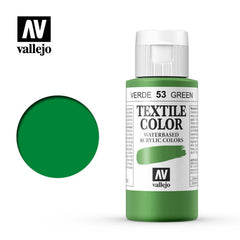 Vallejo Textile Color 53: 60 Ml. Green