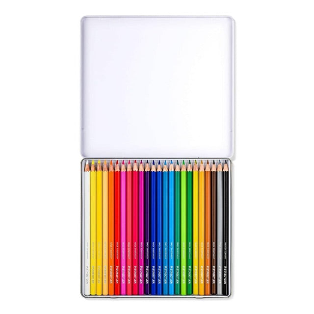 Staedtler 146C Coloured pencil permanent  Metal - (Pack of 24) - Al Masam Stationery LLC