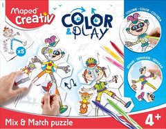 Maped Creativ Color & Play Mix & Match Puzzle