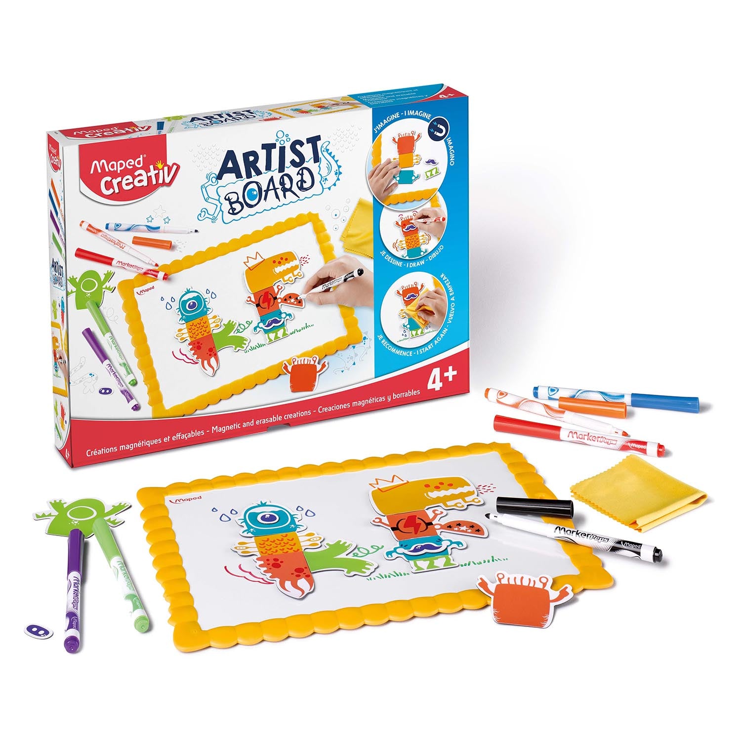 Maped Creativ Artist Board Magnetic Creations - Al Masam Stationery LLC