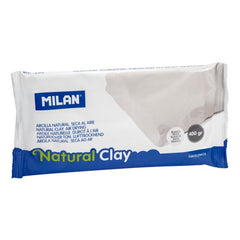 Air-dry natural clay, white colour (400 g) - Al Masam Stationery LLC