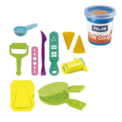 Kit 6 cans 59 g Soft Dough with tools 'Ice creams &Waffles'