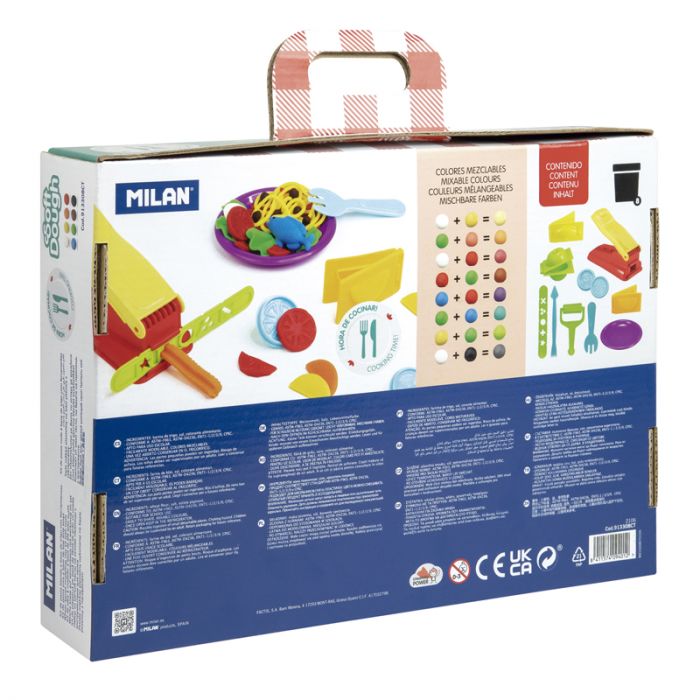 Kit 8 cans 59 g Soft Dough with tools 'Cooking time' - Al Masam Stationery LLC