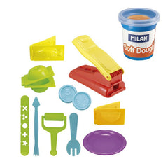 Kit 8 cans 59 g Soft Dough with tools 'Cooking time'