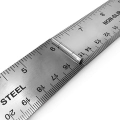 Metal Ruler 30cm with Cork on Behind helix - Al Masam Stationery LLC