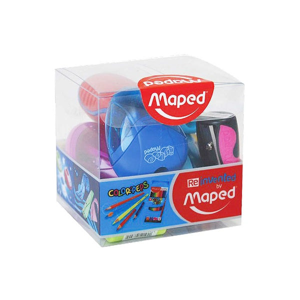 Maped Sharpeners Assorted 7 Pcs - Al Masam Stationery LLC Main image