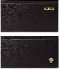 FIS Chocolate Slim Vinyl 2026 Weekly Diary - FSDI51E26CH - Al Masam Stationery LLC