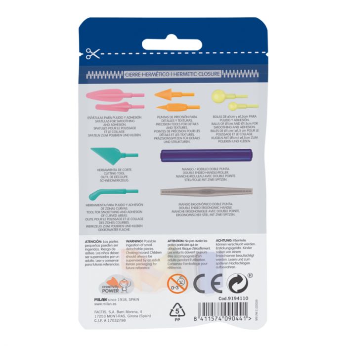 Modelling tools (2 handles and 8 tips) - Al Masam Stationery LLC