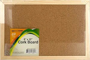 Bi-Office Cork Board 60x90cm | Wooden Frame