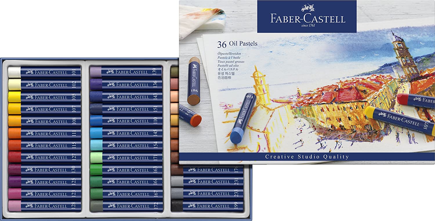 FABER-CASTELL Creative Studio Oil Pastels Full - Al Masam Stationery LLC
