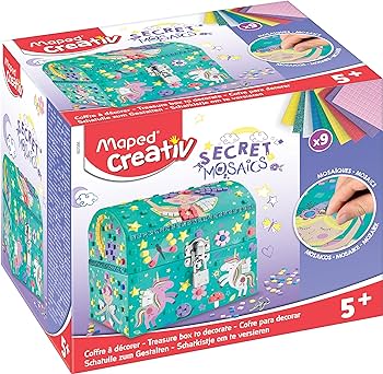 Maped Creative Secret Mosaics- Jewellery Box - Al Masam Stationery LLC Main image
