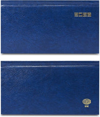 FIS Blue Slim Vinyl 2026 Weekly Diary - FSDI51E26BL - Al Masam Stationery LLC
