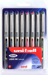 Mitsubishi D Series Fine Roller ball Pen Pack 8 Pcs - Al Masam Stationery LLC