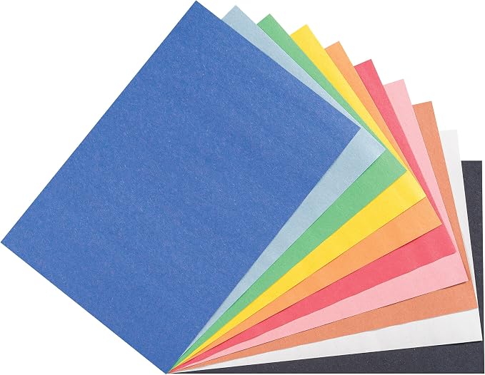 Blue Atlas A3 leatherette binding cover with 230g weight, 100 sheets, durable leatherette material for professional presentation.