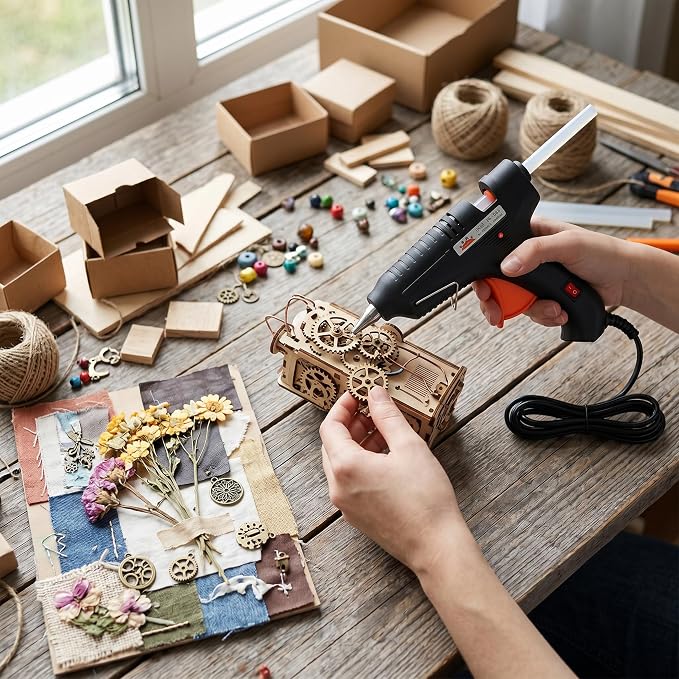 Glue Gun 60W for Crafts & DIY Projects