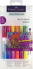 FABER-CASTELL Water sol.crayons Gelatos Brights Set - Al Masam Stationery LLC